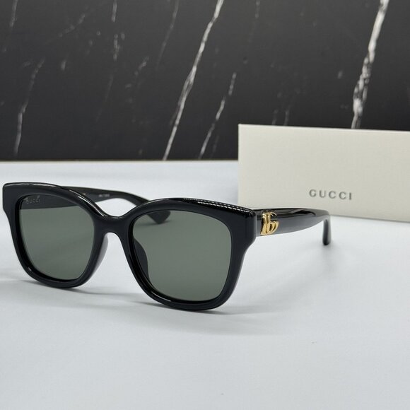NEW GUCCI SUNGLASSES BLACK WOMEN EYEWEAR GUCCI GG1830SK 001